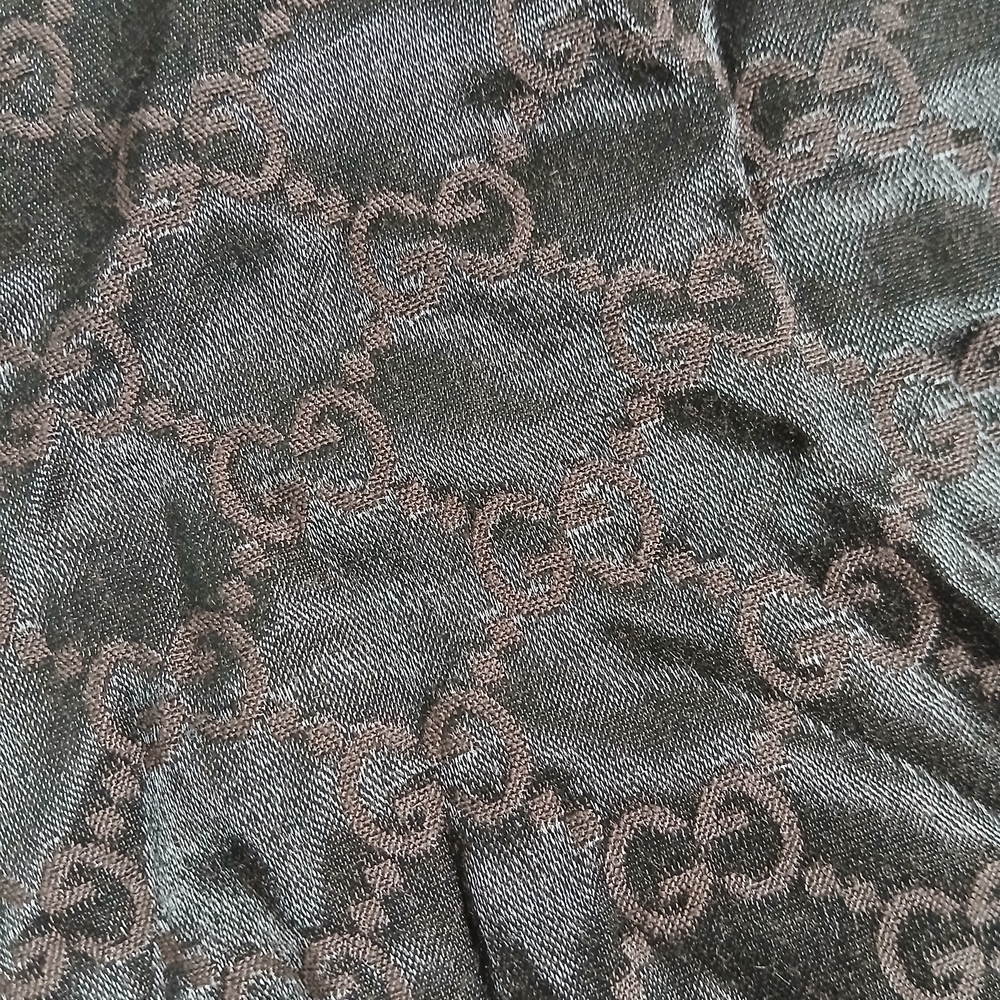 Gucci Black and Brown Monogram Bag